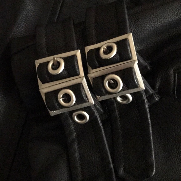 SOLD! - Vegan Leather Mojo Jacket! - Picture 7 of 8